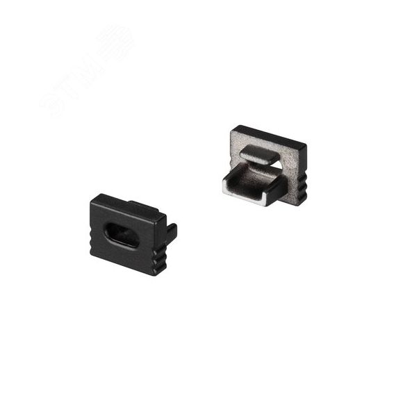 Заглушка SL-MINI-8-H6 BLACK с отверстием (ARL, Пластик) Arlight 030527