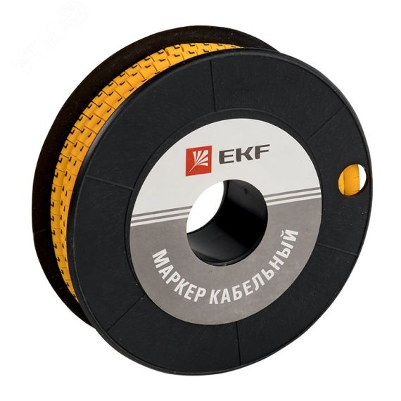 Маркер кабельный 1,5 мм2 ''L'' (1000 шт.) (ЕС-0) PROxima EKF plc-KM-1.5-L