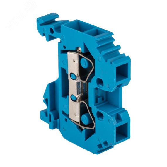 Колодка клеммная JXB-S-6 41A синяя EKF plc-jxb-s-6b