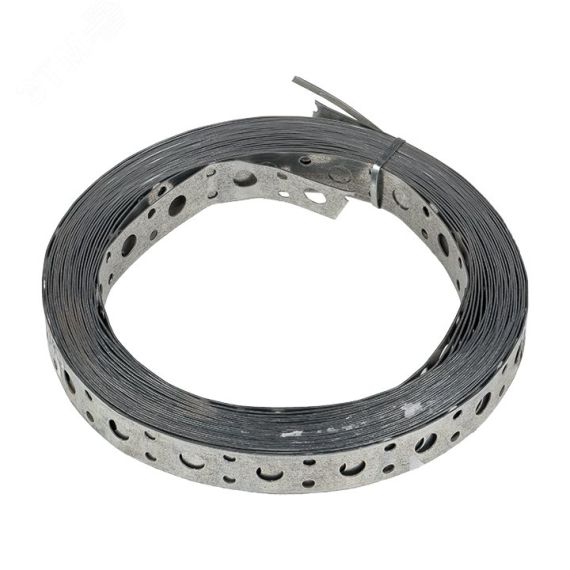 Лента перфорированная монтажная прямая 20х1,0 (10м) EKF lpmp20x1.0-10