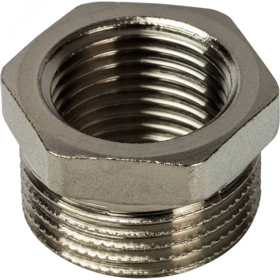 Футорка НВ 3/4'х1/2' никелированная STOUT SFT-0029-003412