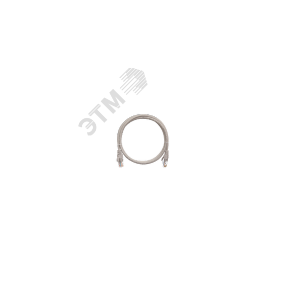 Шнур U/UTP 4 пары Кат.5e 2хRJ45/8P8C T568B Красный NIKOMAX/NIKOLAN NMC-PC4UD55B-003-C-RD