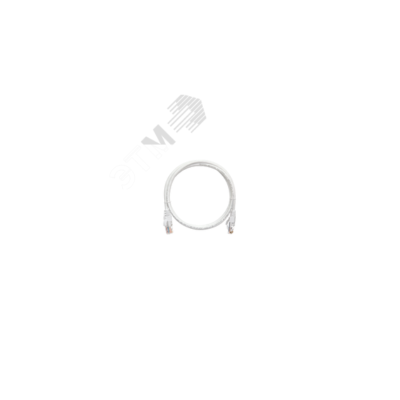 Патч-корд U/UTP 4 пары Cat 5e 2хRJ45/8P8C T568B 7х0205мм LSZH белый 015м NIKOMAX/NIKOLAN NMC-PC4UD55B-001-C-WT