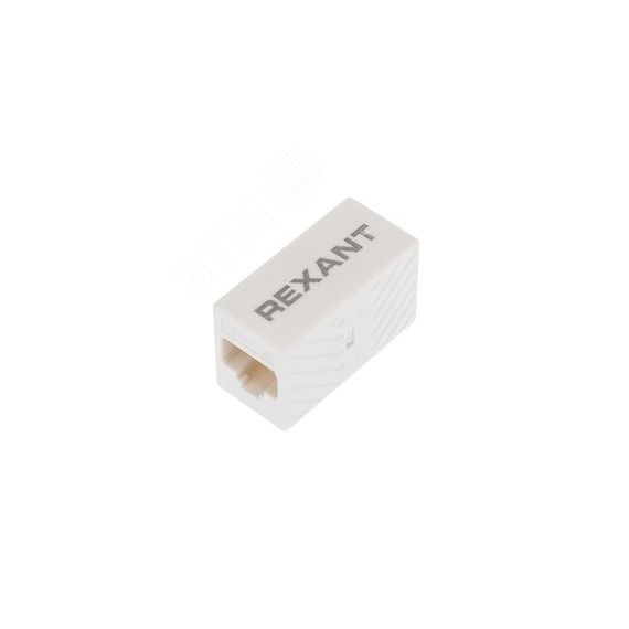 Адаптер проходной RJ-45(8P-8C). UTP неэкранированный. категория 6 гнездо-гнездо, REXANT 03-0108