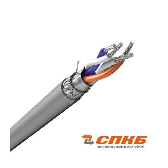 Кабель ТехноКИП 2х2х0.60 черный ТЕХНО ТехноКИП 2х2х0,60