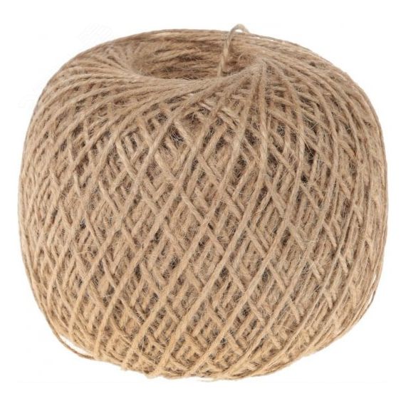 Шпагат джутовый белый (60м) Tech-Krep 140335