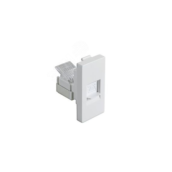 Модуль в рамку для телефона белый (1/2) Sibling Powermodule-TEL(W)