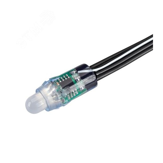 Герметичный управляемый модуль SPI-UVR-D12 12V RGB-BPT (0.3W, IP67, 90 deg) (Arlight, Пластик, 5 лет) Arlight 043442