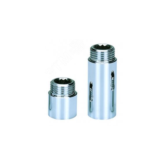 Удлинитель НВ 1/2'x25 мм, хромированный AQUALINK 02405