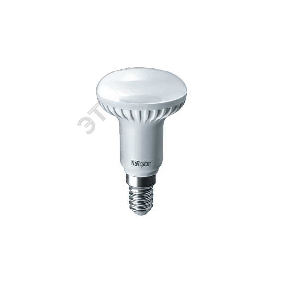 Лампа светодиодная LED зеркальная 5вт E14 R50 теплая Navigator Group 94259