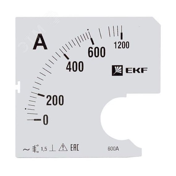 Шкала сменная для A961 600/5А-1.5 PROxima EKF s-a961-600