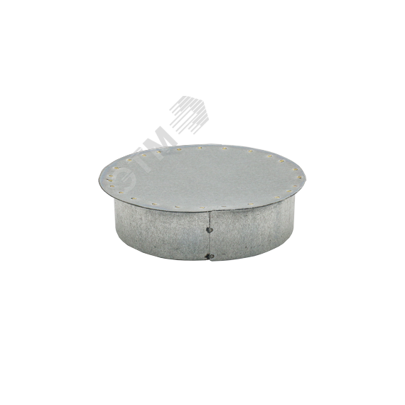 Заглушка из оцинкованной стали для круглых воздуховодов D100 ERA 100PSG