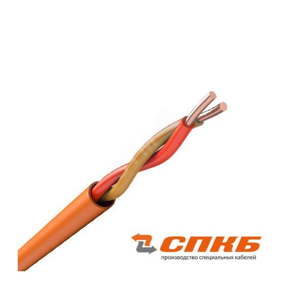 Кабель КПСнг(А)-FRHF 1х2х2.50 оранжевый ТЕХНО КПСнг(А)-FRНF 1х2х2,5
