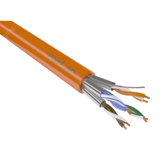 Кабель (провод) ParLan U/FTP Cat 6A ZH нг(А)-HF   4х2х0.57 Паритет 120836