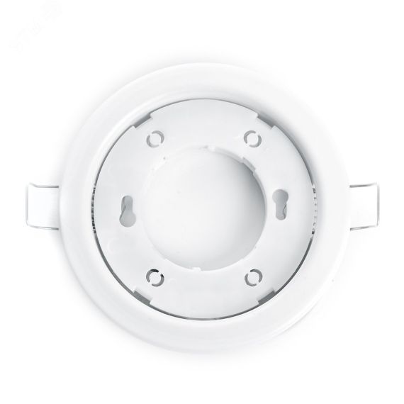 Светильник ДВО-20w GX53 без лампы белый матовый FERON DL53