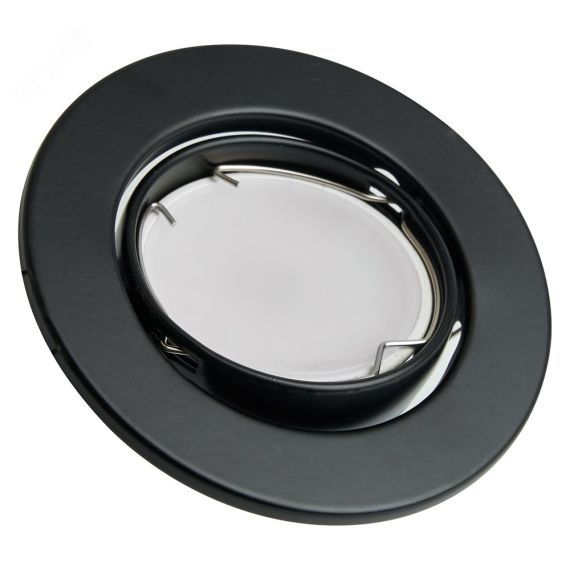 Светильник ИВО-50w G5.3 поворотный черный матовый FERON DL11 48466