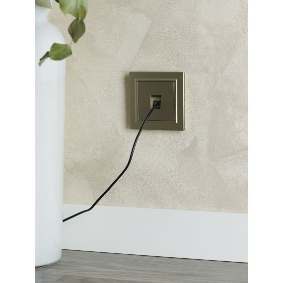 BRITE Рамка 1-местная IP44 РУ-1-БрШ-44 шампань IEK