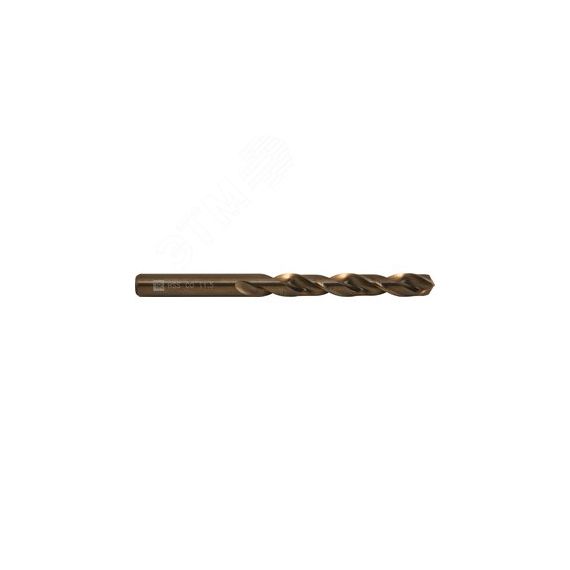 Сверло спиральное по металлу HSS Co в ПВХ упаковке, d4.2 мм Thorvik TDB042K5