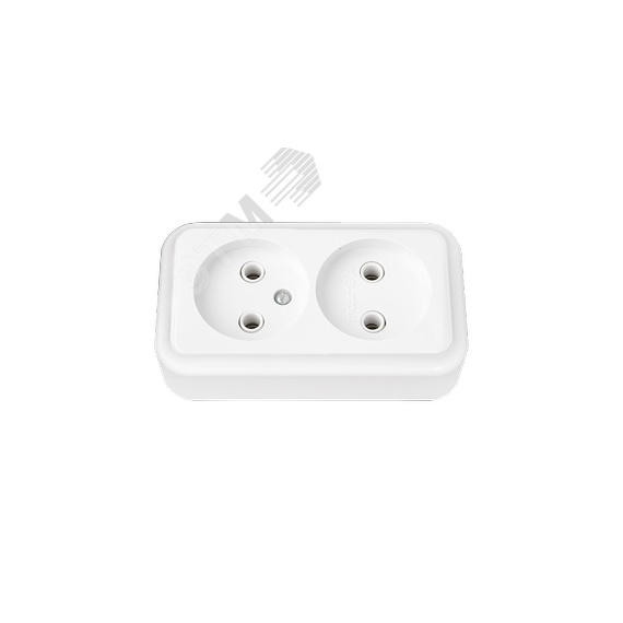 Беларусь Розетка двойная наружная БелТИЗ РА16-238