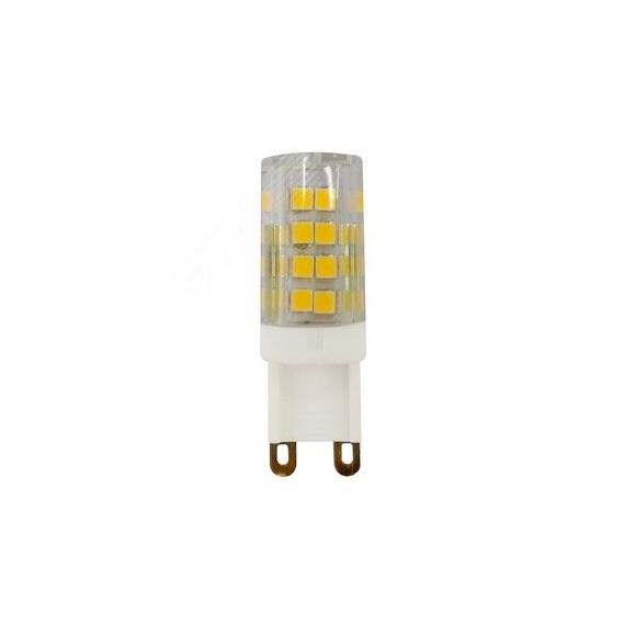 Лампа светодиодная LED JCD-3,5W-CER-840-G9 (диод, капсула, 3,5Вт, нейтр, G9) (100/1000/30000) ЭРА Б0027862