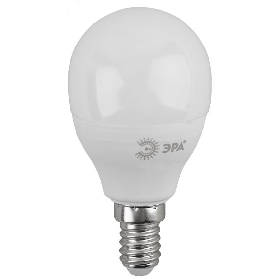 Лампа светодиодная Е14 11Вт шар теплый STD LED P45-11W-827-E14 E14 / ЭРА Б0032986