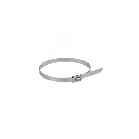 Хомут AISI 304 из нержавеющей стали, 4.6x200 (10 шт.) FlexLock PROxima EKF plc-fl-tss-304-4.6x200-r