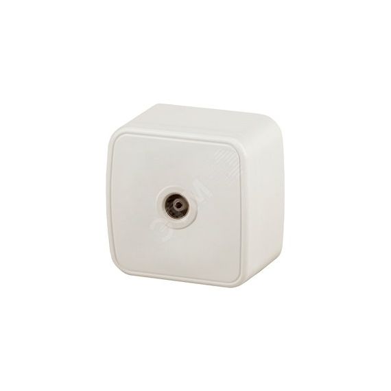Розетка TV одиночная, ОУ, Polo, сл.кость, 3-301-02 ЭРА Б0036133