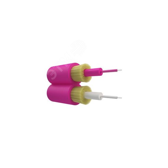Кабель оптический премиум. duplex. ОМ4 50-125. 3.0mm. LSZH. маджента NTSS NTSS-FOC-DPC-PM-ОМ4 50 -125 х2-3.0-LSZH-MG