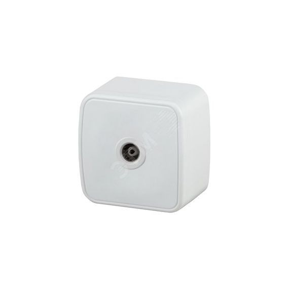 Розетка TV одиночная, ОУ, Polo, белый, 3-301-01 ЭРА Б0036101