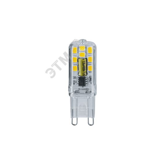 Лампа светодиодная LED 3вт 230в G9 тепло-белый капсульная Navigator Group 80248