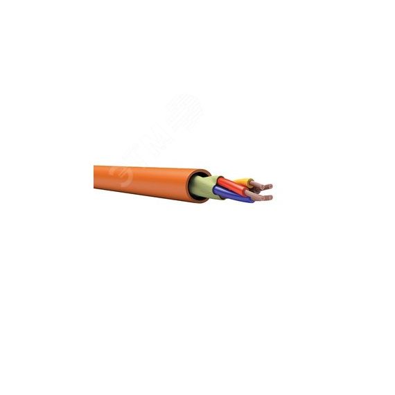Кабель КСКППнг(A)-FRHF 2x0.50 ТУ                  3581-013-53930360-2014 оранжевый ТЕХНО 00-00002570