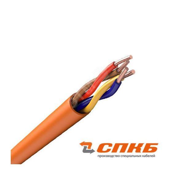Кабель КПСнг(А)-FRHF 2х2х1.00 оранжевый ТЕХНО КПСнг(А)-FRНF 2х2х1,0