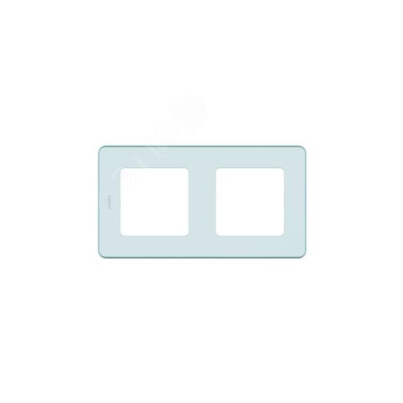 Рамка 2 поста INSPIRIA мятный Daccord/Legrand 673945