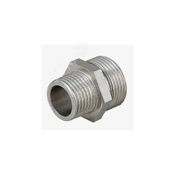 Ниппель НН 1'х3/4' переходной, никелированный Aquadeel BFN-002-208