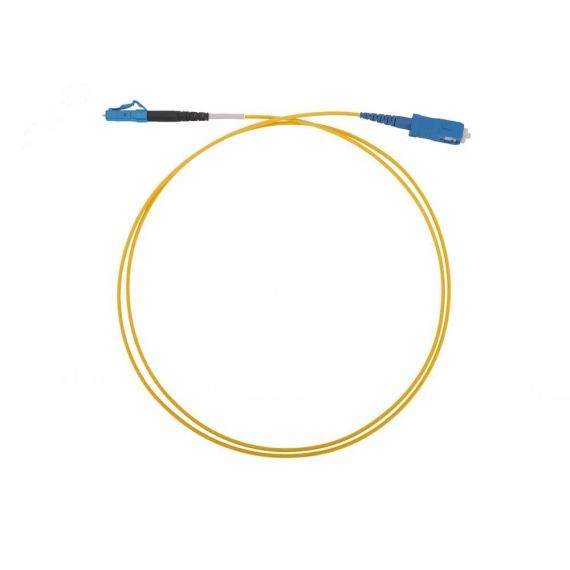 Шнур ШОС-SM/2.0мм-LC/UPS-LC/UPS-1.0м Желтый ССД 130202-00010
