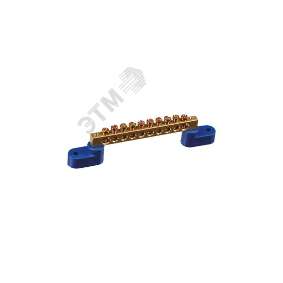 Шина нулевая на двух угловых изол NBB-M69-10C2/B Navigator Group 71172