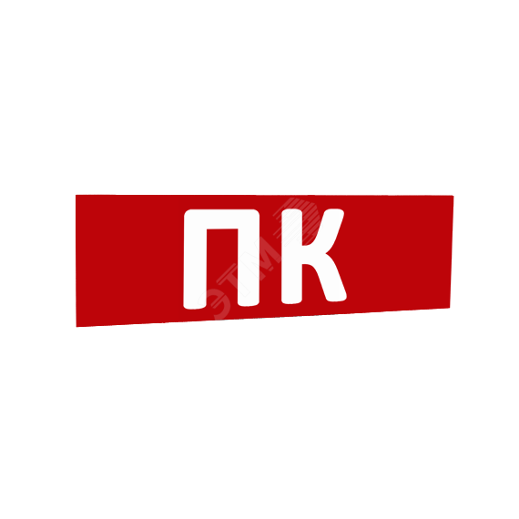 Сменная надпись ПК (красный фон) для Табло Т SLT 10069