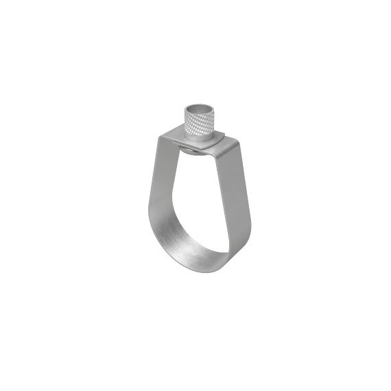 Хомут для спринклерных систем с гайкой М8 для труб d 3/4"