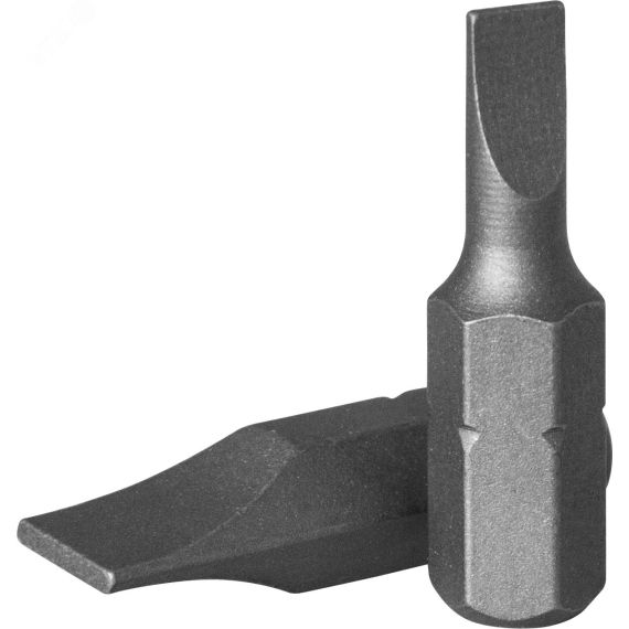 Вставка-бита 1/4''DR шлицевая, SL8, 25 мм Jonnesway D125F8012A