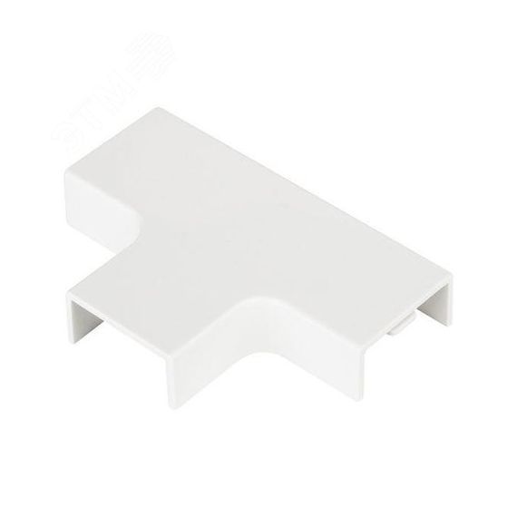 Угол T-образный (40х25) (4 шт) Plast Белый EKF tchw-40-25x4