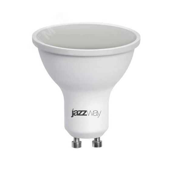 Лампа светодиодная LED 9Вт MR16 GU10 теплый JazzWay 2859693A