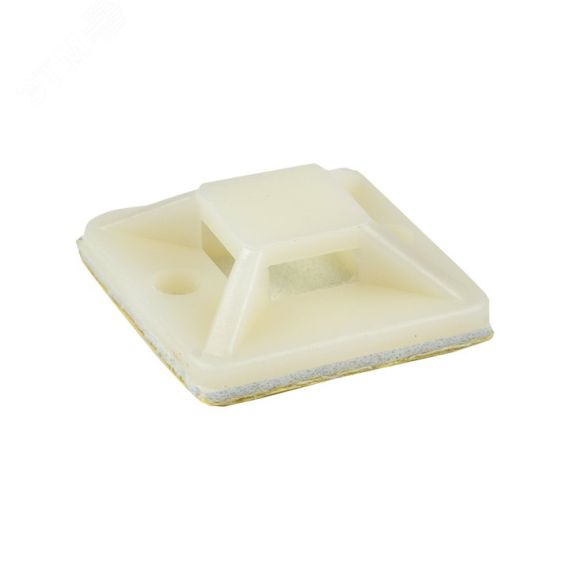 Площадка самоклеящаяся (25х25мм.) белая (20шт.) PROxima EKF plc-25x25-r