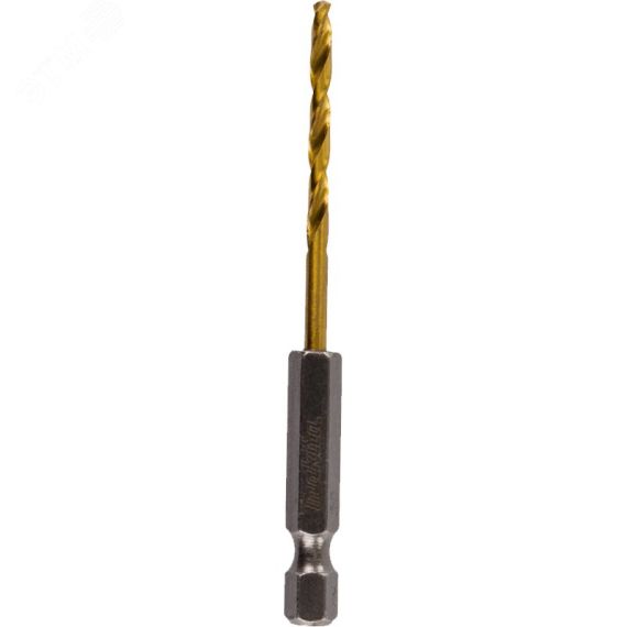 Сверло по металлу HSS-TiN 2,5x30x78, 1/4'' Makita D-46517