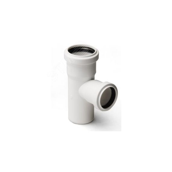 Тройник для малошумной канализации 50x50 мм 87.5 град. PRO AQUA ST205587W