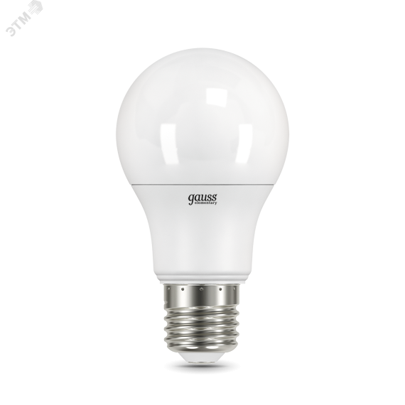 Лампа светодиодная LED 7 Вт 560 лм 6500К AC180-240В E27 А60 (груша) холодная Elementary Gauss 23237A