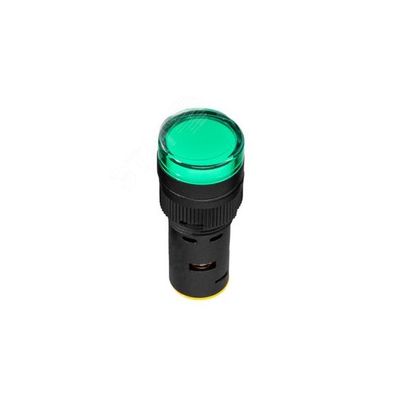 Лампа AD16DS(LED) матрица D16мм зеленый 48В AC/DC КЭАЗ 357836