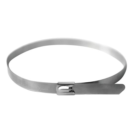 Хомут из нержавеющей стали AISI 304 13х300 мм