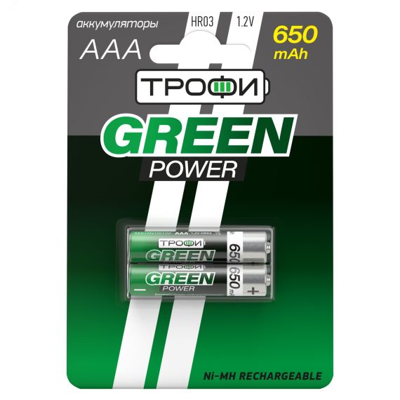Батарейка HR03-2BL 650 mAh (20/240/17280) ЭРА Б0019499