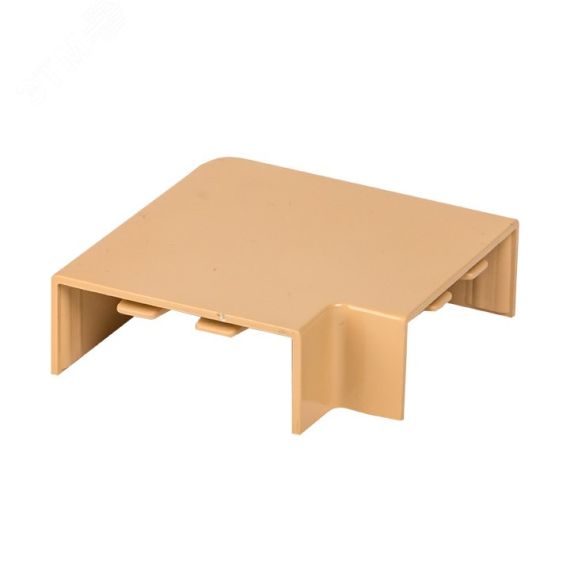 Поворот 90 градусов (40х16) (4 шт) Plast PROxima под светлое дерево EKF abl-40-16x4