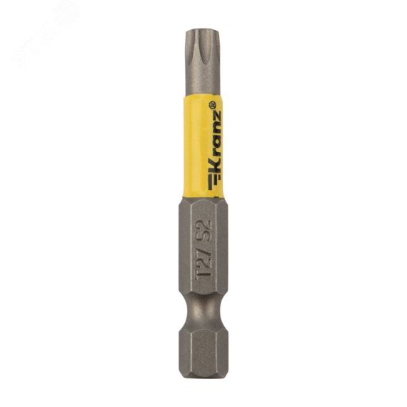 Бита для шуруповерта Torx T27х50 мм (упак. - 2 шт.) Kranz KR-92-0429-1
